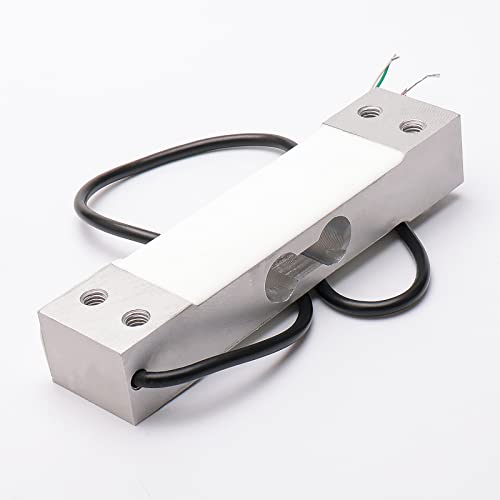 50kg Load Cell Sensor for Platform Scale Electronic Balance | C2 Accuracy, 2.0±0.15 mV/V Output, 402±6Ω Input, Durable Strain Gauge for Industrial Weighing Systems