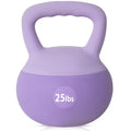 sogesfurniture Soft Kettlebells,Safe Strength Training Kettlebells,Iron Sand Filled Weights Strength Training Kettlebells,Fitness Soft Kettlebells for Women Men Children - color: 25LBS-Purple