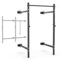Synergee 2200 Folding Rack – 750 lb Capacity Power Cage - color: e) Black 79" x 41"