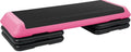 Fitvids Step Aerobic Platform, Exercise Step with 5 levels Adjustable Height, 4 Stackable Risers, Fitness Training Workout Stepper for Home Gym, Cardio Strength, Multiple Options