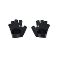 Under Armour Womens Training Gloves Half Finger - color: (001) Black / / Silver, size: Small