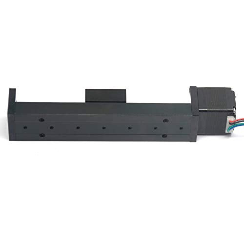 1PCS Mini Linear Rail Guide Slide Actuator T6x1 Lead Screw with NEMA11 Stepper Motor,100mm Effective Stroke Length for DIY CNC Router Parts X Y Z Linear (Size:100mm) - size: 100mm