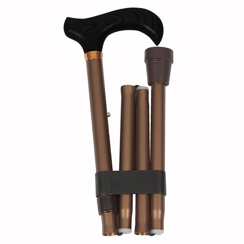 PCP Folding Canes - color: Bronze (Derby Handle)