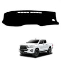 Dash Cover for Toyota Hilux SR5 4x4 REVO Hi-Rider AN120 AN130 2016-2021 Dashboard Cover Mat, Sunshade Non-Slip Center Console Sunshield Protector Mat Pad - size: Toyota Hilux SR5 4x4 REVO Hi-Rider 2016-2021