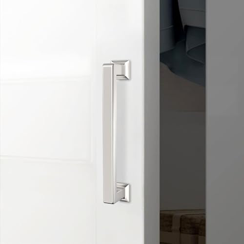 10 Pack 5 inch Brushed Satin Nickel Kitchen Cabinet Handles Cabinet Pulls Sliver Drawer Pulls Kitchen Cabinet Hardware Handles Dresser Handles - color: Brushed Satin Nickel, size: 5" Hole Center（128mm）