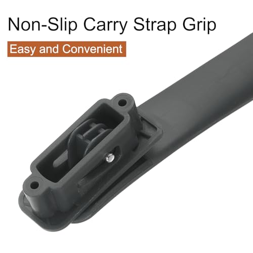 uxcell 2 Pcs Luggage Handle Replacement 8.5 Inch Suitcase Handle Carry Strap Plastic Pull Handle Grip Luggage Replacement Parts with Screws for Suitcase Box Luggage Case, Dark Grey - color: Dark Grey