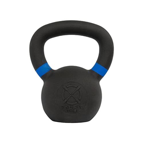 Kettlebell (Powder Coated) - Fitness, Exercise, Strength Training and Weightlifting