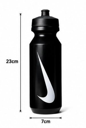 Nike Unisex's Big Mouth Drinks Bottle - color: Black/black/white, size: 22 Ounces