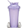 Hydra Cup DualShaker Pro 32 oz Shaker Bottle for Protein Shakes, Shaker Cup w/Handle & Ball Blender Whisks, Dual Mixing Shaker Bottle with Storage, 2 in 1, for Travel To Go, BPA Free (Purple) - color: Purple