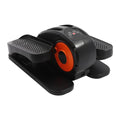 Under Desk Elliptical Machine,50W Electric Elliptical Leg Exerciser with 5 Adjustable & Remote Control, Portable Quiet Elliptical Exercise Machine 55.1 lbs Capacity for Homes, Gyms, Hospitals - color: Orange