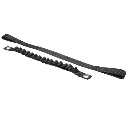 NICECNC Lift Pull Strap Kit Front & Rear Nylon Black | Compatible with KTM 150-500 EXC/EXCF/XCW/XCF-W/XW-F 2024-2026 Compatible with Husqvarna 150-501 TE/FE/FE W 2024-2026
