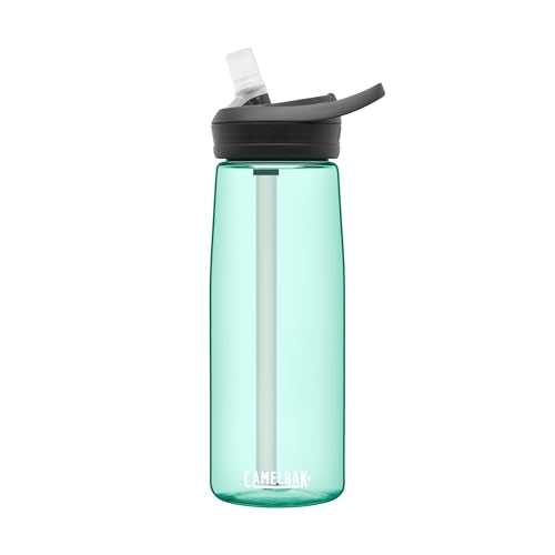CamelBak Eddy+ Water Bottle with Bite Valve Straw, Leak‑Resistant Easy‑Sip Design for Everyday Hydration, 25oz, Mint - color: Mint, size: 25 Ounces