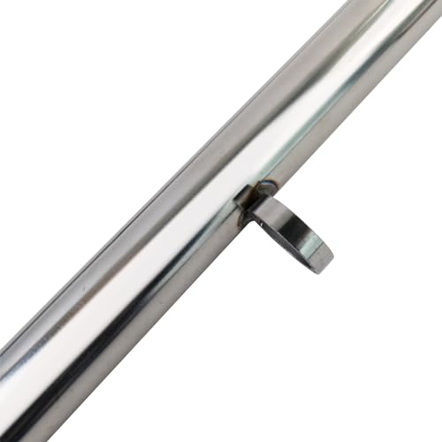 Spreader Bar Expandable Exercise Bar, Yoga Training Fitness Gear, Home Pilates Tools, Workout Bar,Sports Gym Kit - style: Silver