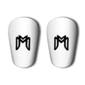 MediCaptain MiniGuards - Mini Shin Guards for Soccer Players - Tiny Shin Pads for Men, Women, Teens - Miniature Shin Guards 3.9 x 2.4 inch - Perfect for High Level Soccer Athletes - color: White