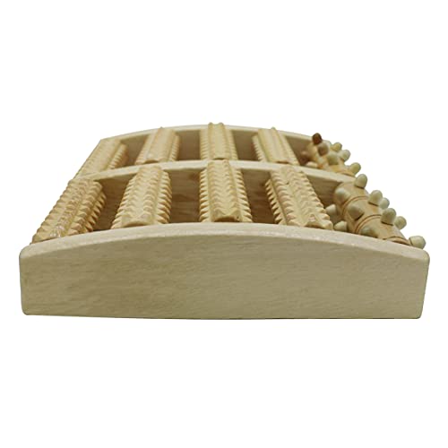 Large Dual Foot Massager Roller. Relaxation, Foot Pain, Plantar Fasciitis & Stress Relief. Includes Full Laminated Chart & Instructions. Latest Upgrade Model. - size: 10.67x7.44x1.73 Inch
