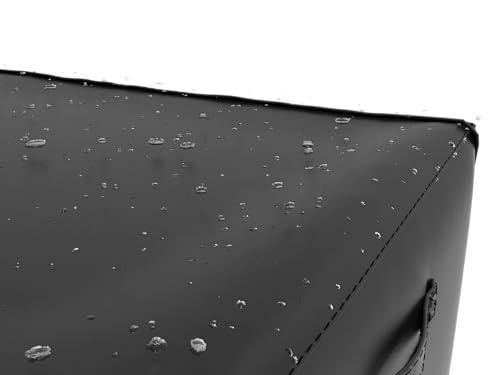 45" Heavy Duty Waterproof Gas Grill Cover fits Weber Char-Broil Coleman Gas Grill-Black - color: black, size: 45"