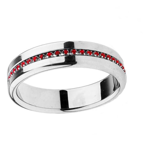 Exquisite 304 Stainless Steel Endurance Fitness Accessory, 5 Sizes for Novice and Advanced users-RFUS52 (Red, 44mm) - color: Red, size: 44mm