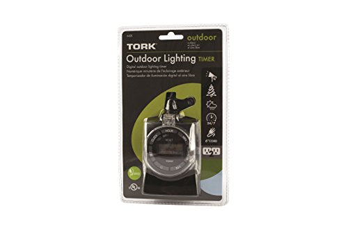 NSi Industries TORK 642E Outdoor Heavy-Duty 15-Amp 24-Hour, 7-Day Digital Plug-In General