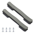 uxcell 2 Pcs Luggage Handle Replacement 8.5 Inch Suitcase Handle Carry Strap Plastic Pull Handle Grip Luggage Replacement Parts with Screws for Suitcase Box Luggage Case, Titanium Silver - color: Titanium Silver