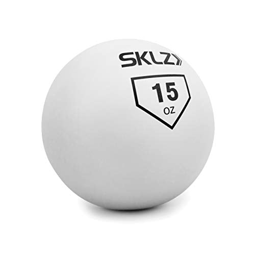 SKLZ Contact Ball Baseball and Softball Batting Training Ball, 15 Ounce - size: 15 Oz (Pack of 6)