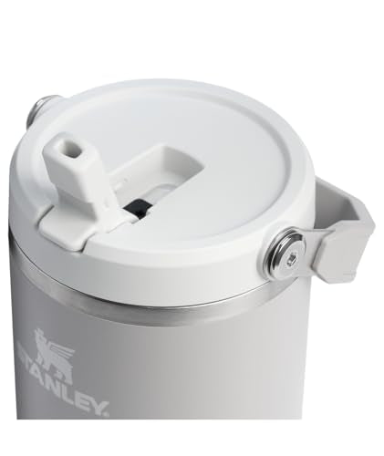 STANLEY IceFlow 2.0 Flip Straw Tumbler with Handle 40 oz | Twist On Lid and Flip Up Straw | Leakproof Water Bottle | Insulated Stainless Steel | BPA-Free | Ash - color: Ash, size: 40 Ounces