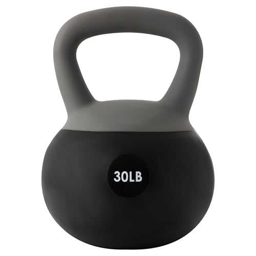 ALTLER Soft Kettlebell 10-50LBS Safe Strength Training Kettlebell Anti-Slip Grip Weight for Home Workouts and Men/Women/Beginners - size: 30LB