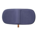 Ergonomic Wooden Balance Board, Anti-Fatigue Wobble Board, Anti-Slip Balance Board with PU Cushioned Top, Standing Desk Mats, Rocker Board, Office Accessories, Blue