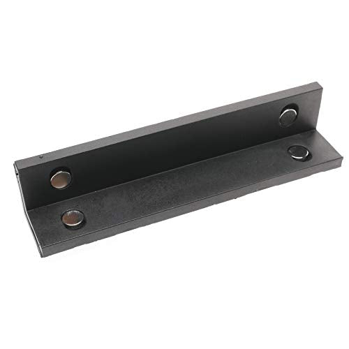DEF 6" Vise Jaws Pads with magnetic, Soft Vice Jaws Cover, Multi-Purpose Protector for Any Metal Bench Vice, Set of 2, inch, Black