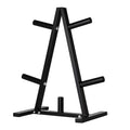 Amazon Basics Weight Plate Tree Rack, Durable Steel, Space-Saving Vertical Design for Home Gym - size: 2" Weight Plate Tree, 300 lbs
