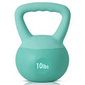 sogesfurniture Soft Kettlebells,Safe Strength Training Kettlebells,Iron Sand Filled Weights Strength Training Kettlebells,Fitness Soft Kettlebells for Women Men Children - color: 10LBS-Mint Green