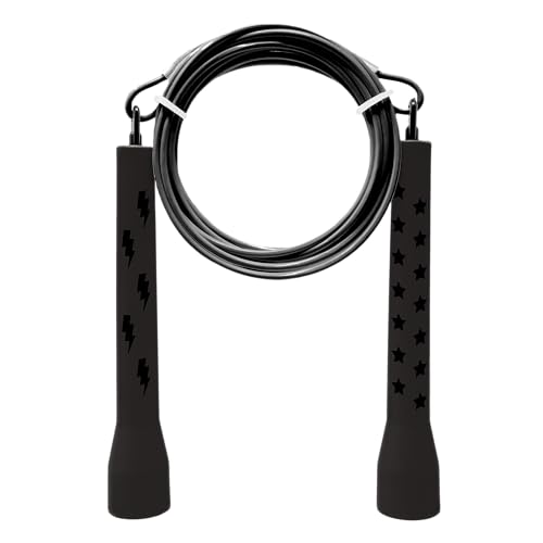 Double Under Wonder Jump Rope, Tangle-Free Speed Rope, Adjustable Speed Rope for Men, Women, Indoor Fitness Training Speed Skipping Rope, Jumping Rope, Perfect for Boxing Workout, Cardio, Endurance Training, Jump Rope for Double Unders - color: CYCLONE, s