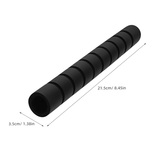 VOSAREA Portable Pull-up Bar Grip 3pcs Sponge Sleeve Anti-Slip Hand Guard Pad Removable Washable Foam Cover for Horizontal Bar Training Safety and Comfort