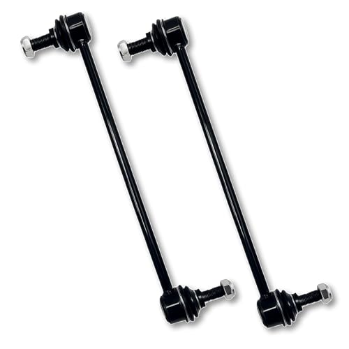2PCS Front Sway Bar End Links for Chevy 2004-2012 Malibu, 2005-2010 Cobalt, 2006-2011 HHR, for Pontiac 2007-10 G5, 2005-10 G6, 2005-2006 Pursuit, for Saturn 07-2009 Aura, 2003-07 Ion K80252 - size: K80252 X2