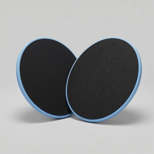 Fitness Sliding Discs Double Sided Core Training Discs Hard Floor Based Core Sliders for Indoor Floors - color: Monet Pink