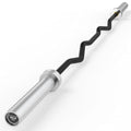HANDBODE Olympic EZ Curl Bar, Curling Barbell, 4 FT And 6.2 FT Options | 500-700 LB, Rackable Longer Version, 2-Inch Sleeves, Angled Grips, Bicep Training, Tricep Extensions, Preacher Workouts - color: 6.2ft Curl Bar 35lb, Black & Silver