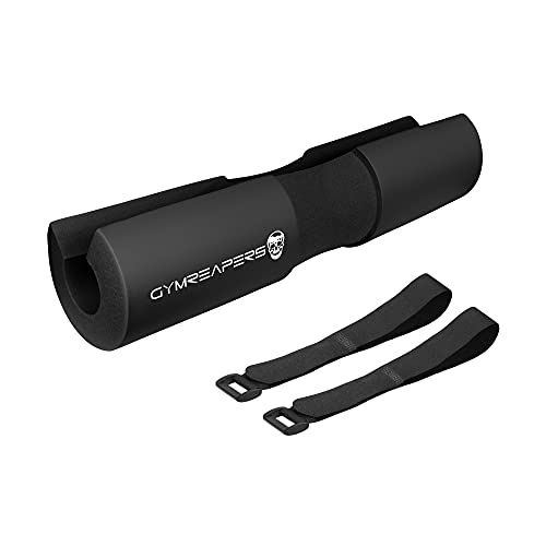 Gymreapers Barbell Squat Pad - Protective Bridge Pad For Hip Thrust, Squats, Lunges - Hip Support, Neck Protection For Bar - color: Black
