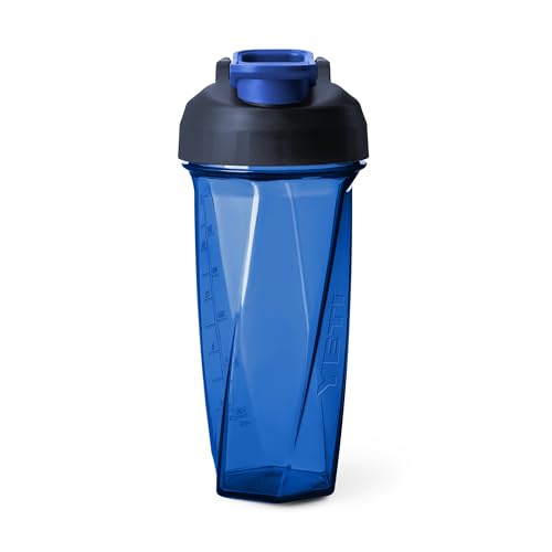 YETI Yonder Helimix Vortex Blender Shaker Bottle Holds up to 27oz | No Blending Ball or Whisk | USA Made | Portable Pre Workout Whey Protein Drink Shaker Cup | Dishwasher Safe, Royal Blue - color: Royal Blue, size: 27 Ounces