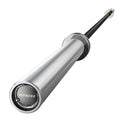 PAPABABE Olympic Barbell, 4ft/5ft/6ft/6.5ft Straight Barbell Womens Olympic Barbell for Strength Training and Technique Adjusting, 2 inch Olympic Bar with Moderate Knurling For Bench Press, Squats Curls Deadlifts Weightlifting - color: 6.5ft Pro 35lb Barb