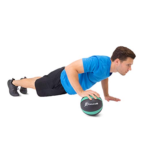 ProsourceFit Weighted Medicine Ball for Full Body Workouts - size: 8 LB