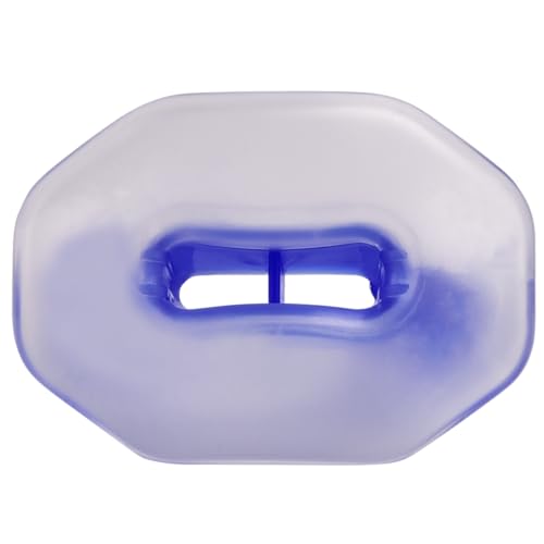 Oral Mart Flag Football Mouth Guard with 3D LipFit Design for Kids - Youth Football Mouthguard (No Boil) Cool Instant Fit Lip Guard Mouthpiece for Braces (Detachable Helmet Strap Included) - color: Invisible Guard