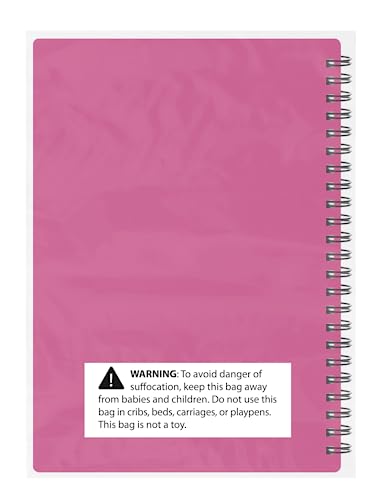 Fitness Logbook (Pink) - A5 Undated Workout Journal For Men & Women - Plastic Cover & Thick Paper - Planner Log Book To Track Weight Loss, Muscle Gain, Gym Exercise, Bodybuilding Progress - style: Pink Plastic