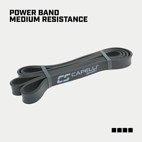 Capelli Sport Workout Bands, Physical Therapy - color: Black, Grey