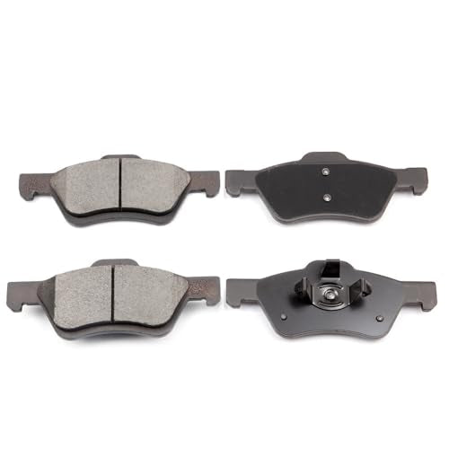 ECCPP D1047-7950 Front Ceramic Disc Brake Pad Set Fit For Ford For Escape 2005-2012,For Mazda Tribute 2005-2006 2008-2010,For Mercury Mariner 2005-2011 - style: D1047 [4pcs]