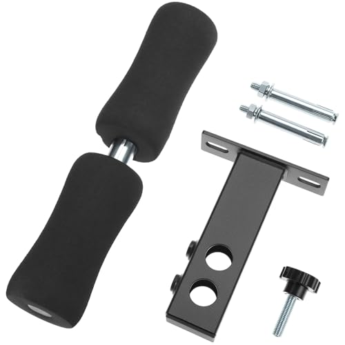 QWORK Wall Mounted Sit-Up Exercise Bar, Sit-ups Foot Holder, Steel Sit-Up Assistant for Abdominal Core Workout