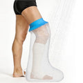 Asunby Cast Covers for Shower Leg, Waterproof Upper Leg Cast Cover for Showering, Reusable Cast Protector for Bath Long Leg Adult, Shower Boots for Foot after Surgery, Used for Bandages - size: Adult Leg-Long
