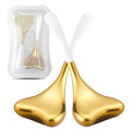 Ice Globes -Facial Skin Care Tools for Women, Cryo Sticks -Unbreakable Stainless Steel and Special Design, Esthetician Supplies Cooling Spa Globes,Mothers Day Gifts for Mom - color: Gold