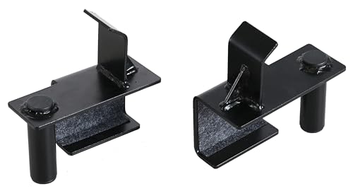Fitvids Upgraded Adjustable Jammer Arms, Lever Arms, Monolift Attachments Rated 600 LB Per Arm, Fits Racks at All Post Sizes and Hole Sizes, Pair - style: Z-shape