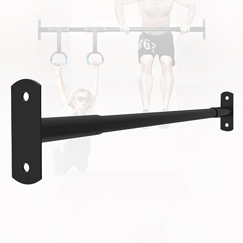 Heavy Duty Adjustable Width Pull Up Bar for Doorway, Steel Strength Training Pull-up Bars, Max 660lbs, Doorway Pull Up Bar Include 4pcs Steel 6 Angle Expansion Screw - size: 81 to 100cm(32 to 39.5inch)