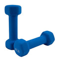 Saorzon Dumbbells Set of 2 Exercise Fitness Dumbbell for Home Gym Free Weights Hand Hex Dumb Bells - color: Royal Blue, style: 4 Pounds,Pair