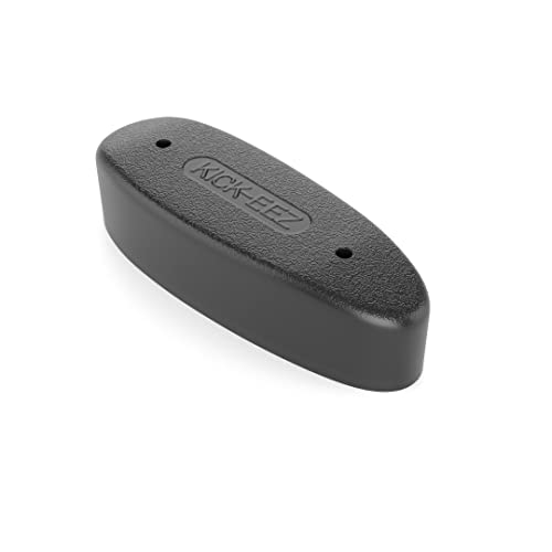KICK-EEZ Magnum Grind To Fit Recoil Pad Black 1 7/8" X 5 1/4" X 1 3/8" | Screw-On Backing For Shotgun or Rifle | Butt Stock Pads Shooting Accessories